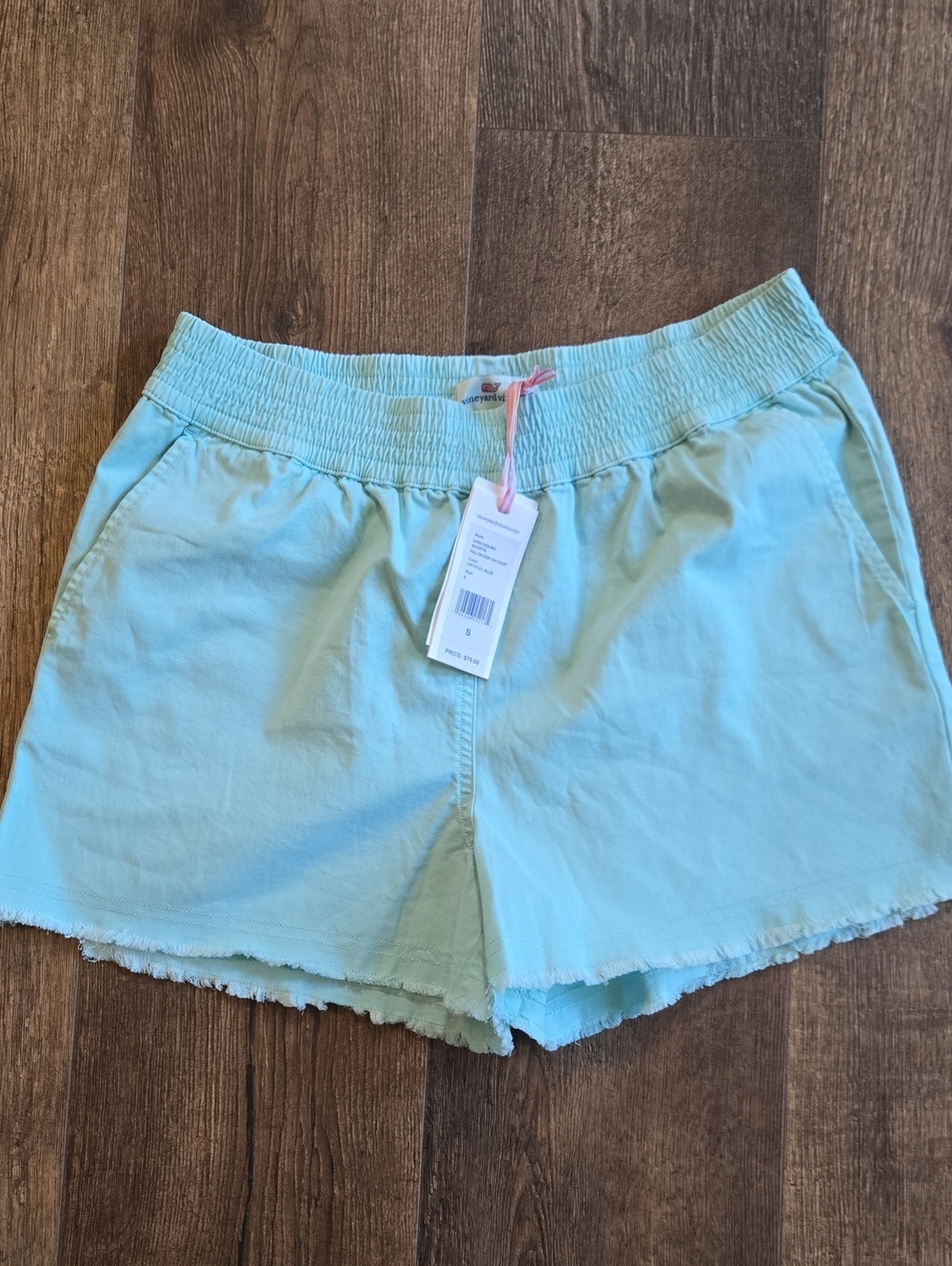 Vineyard Vines Women's Pull On Everyday Shorts in Crystal Blue Small